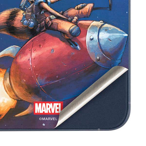 Marvel Rocket Raccoon Rocket Ride Galaxy A36 5G Skin